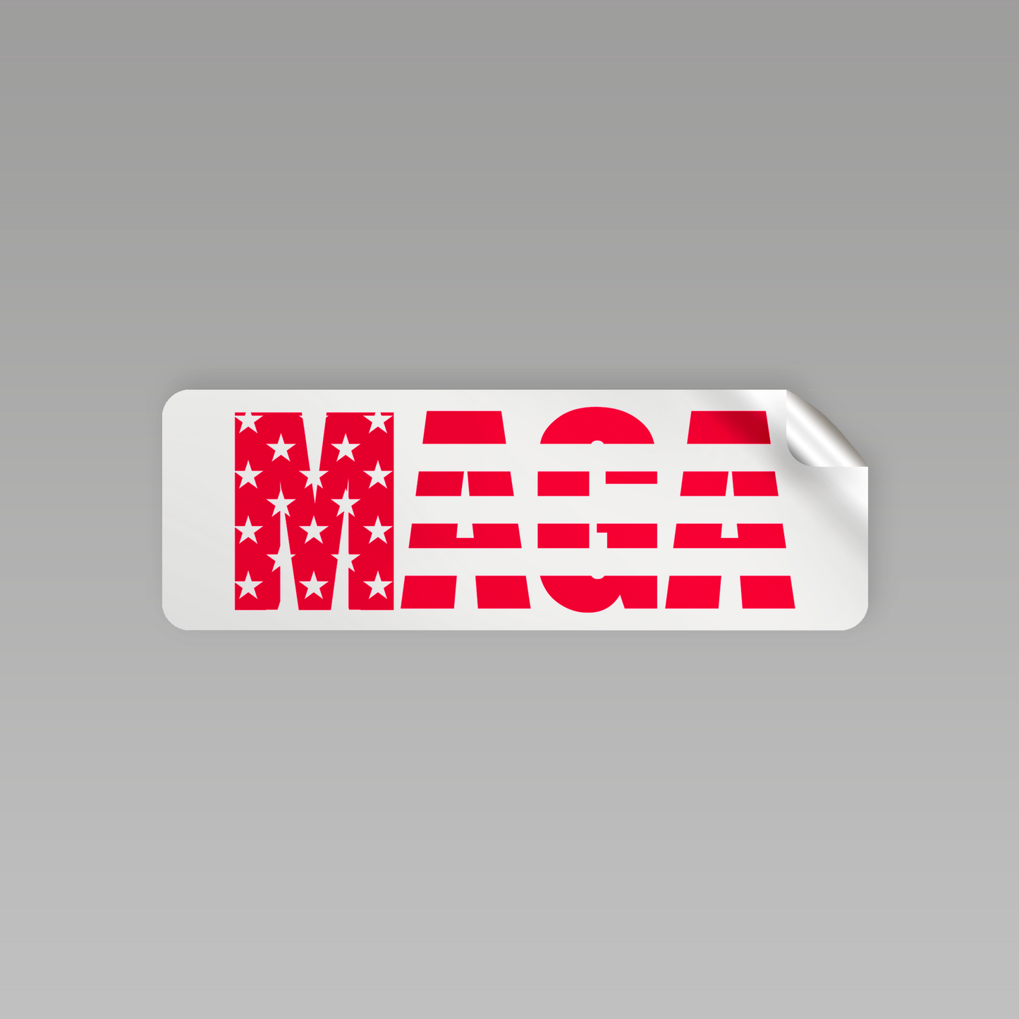 MAGA Stars & Stripes Bumper Sticker