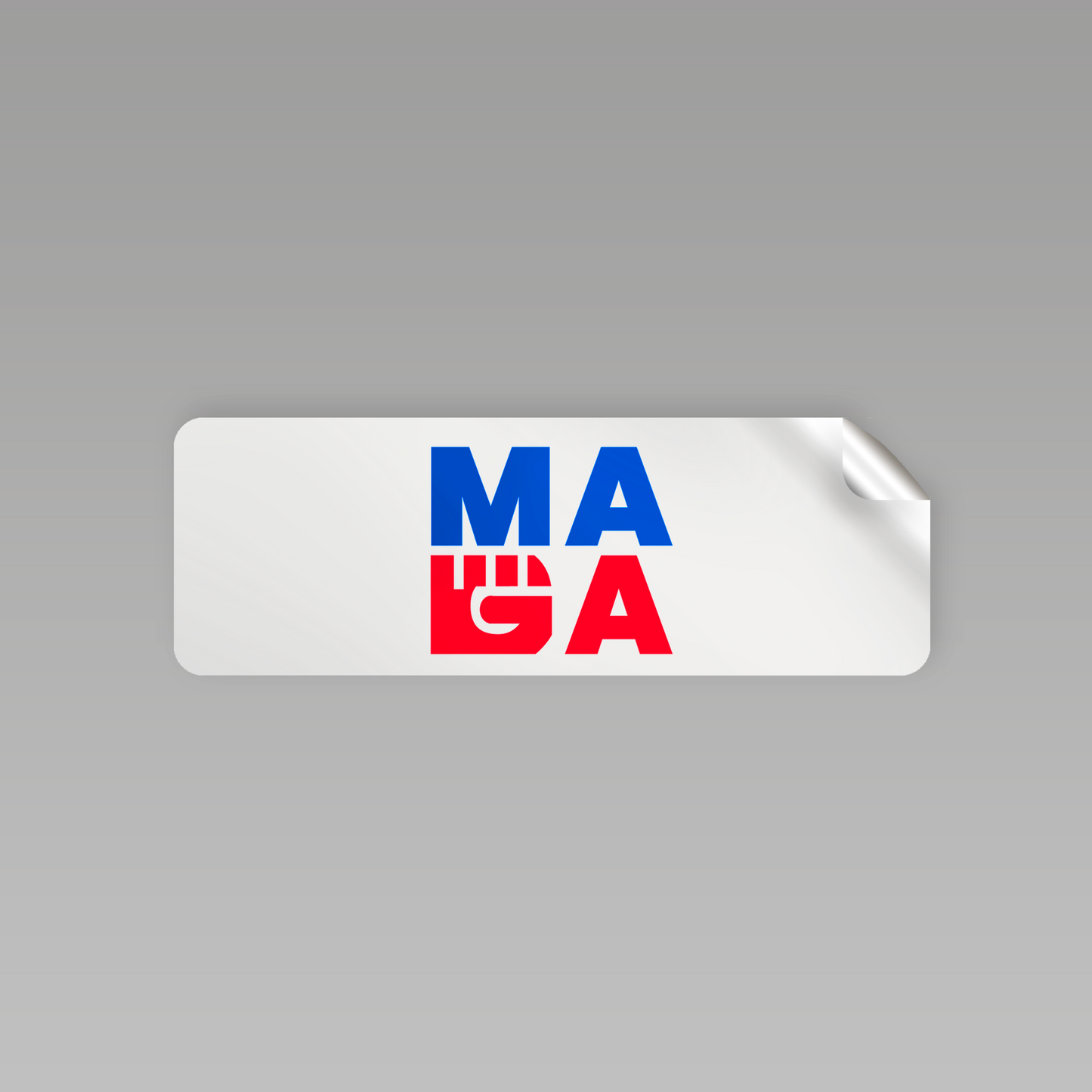 MAGA Fist Bumper Sticker