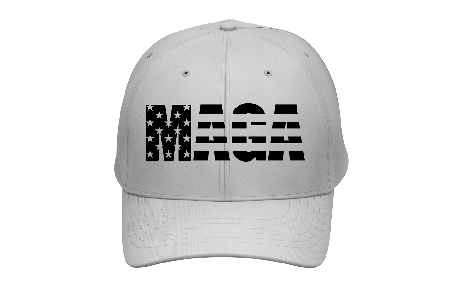 MAGA Stars & Stripes Black Hat