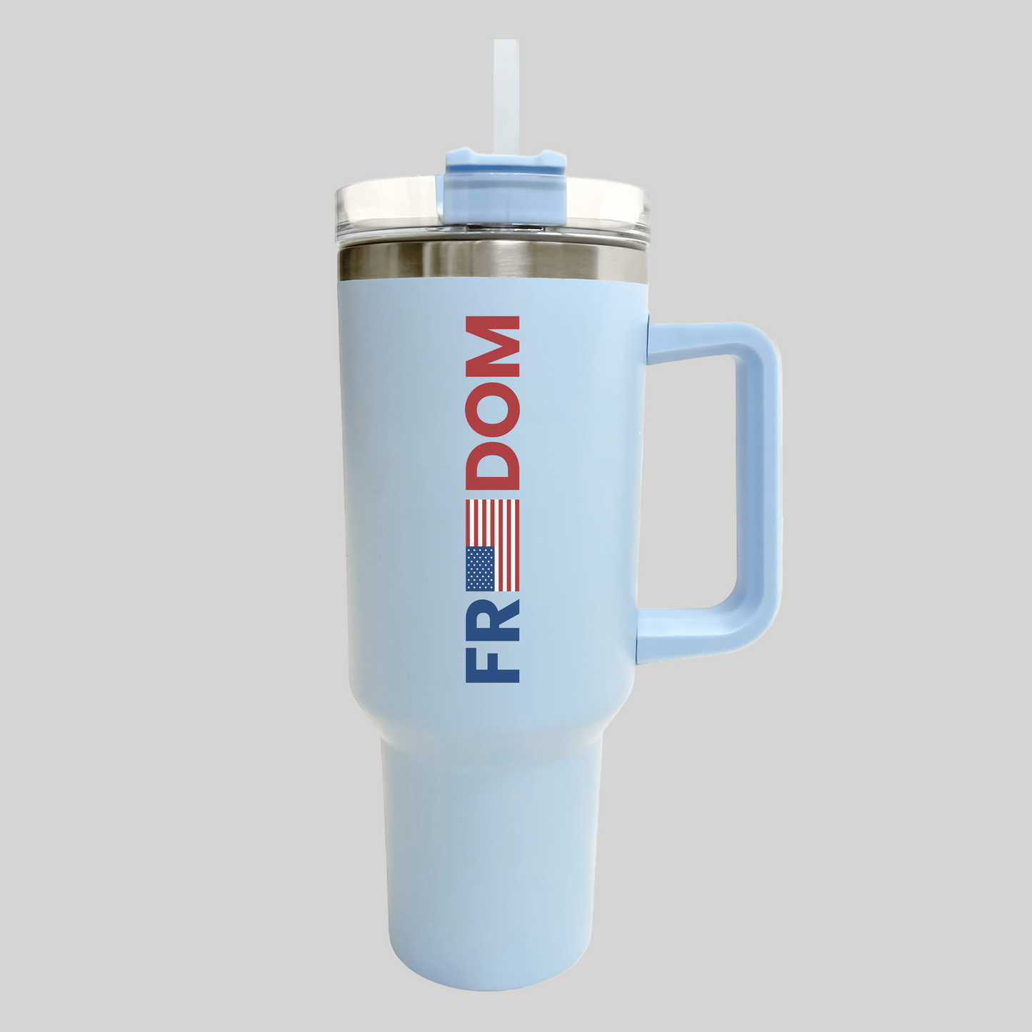 Freedom 40oz Tumbler with Straw