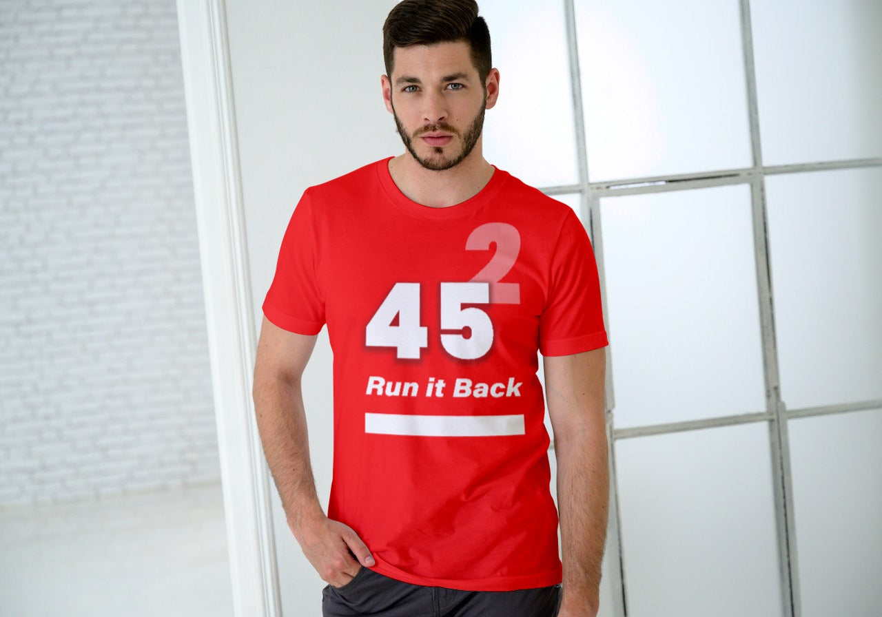 Run it Back 45 Shirt (White version)