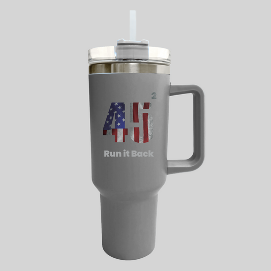 Run it Back 45 40oz Tumbler with Straw