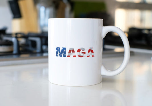 MAGA 'Merica Flag Mug