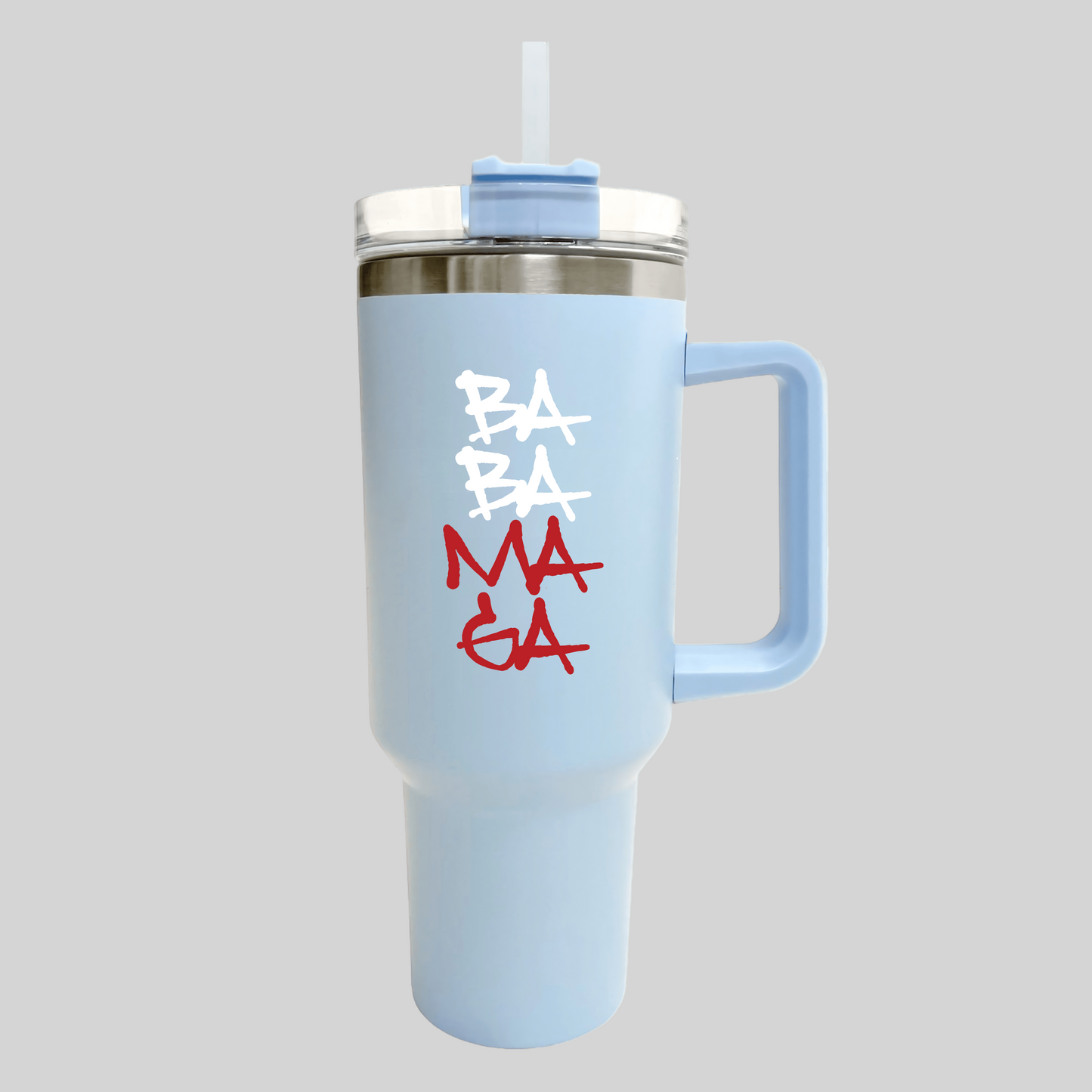 Ba Ba Ma Ga 40oz Tumbler with Straw