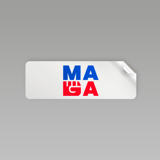 MAGA Fist Bumper Sticker