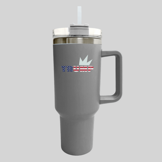 Trump King 40oz Tumbler with Straw