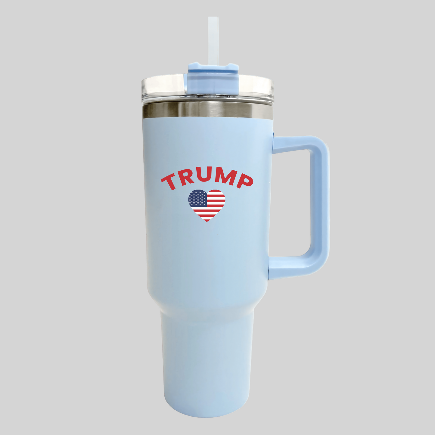 Trump Love 40oz Tumbler with Straw