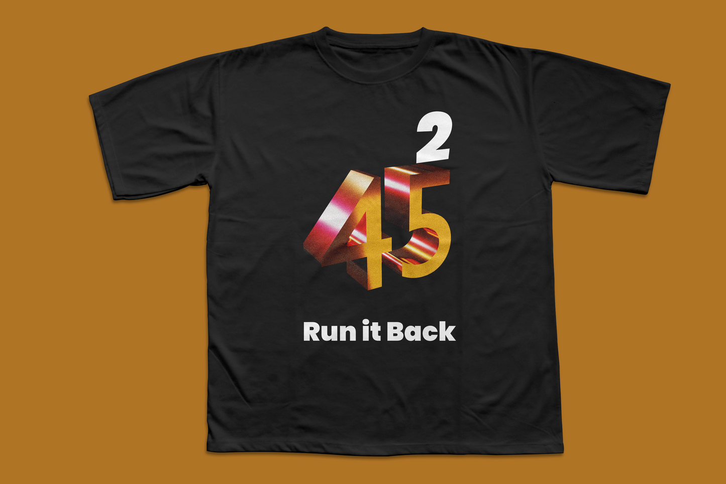 Run it Back 45 Shirt (Gold version)