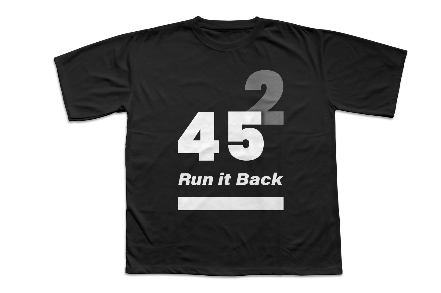 Run it Back 45 Shirt (White version)