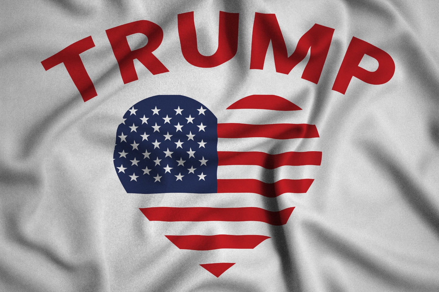 Trump Love Flag